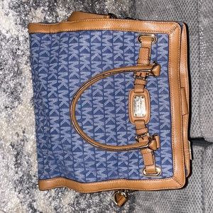 Denim Micheal Kors Purse